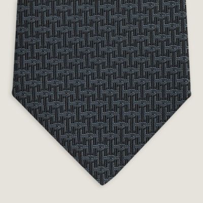 H織りタイ バイカラー 《ファソネ H》 | Hermès - エルメス-公式サイト